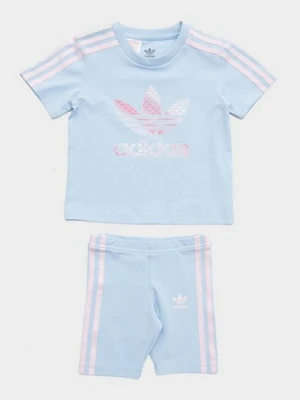 adidas Komplet (G)$Trf Aop Tee/sht Skypk