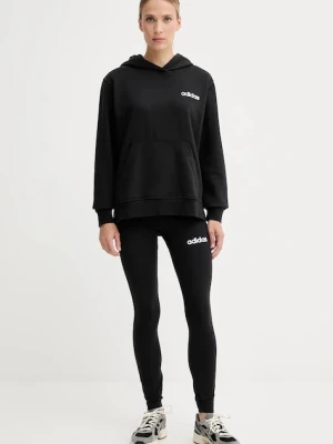 adidas komplet Leisure damski kolor czarny JX0474