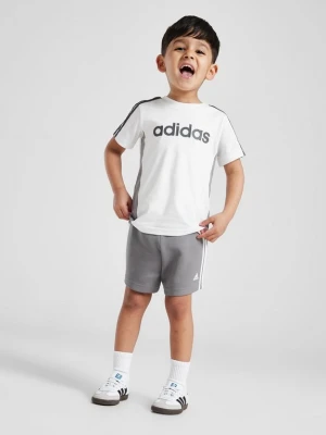 adidas Komplet Linear Teesht Whtgry B
