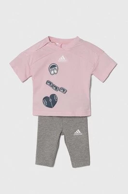 adidas komplet niemowlęcy kolor różowy