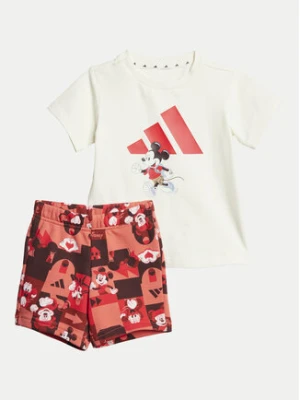 Zdjęcie produktu adidas Komplet t-shirt i spodenki Disney Mickey Mouse JF3625 Kolorowy Regular Fit