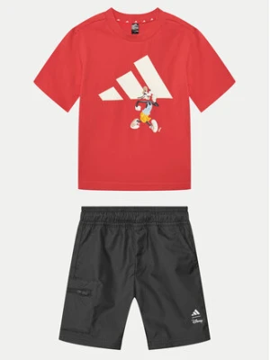 adidas Komplet t-shirt i spodenki Disney Mickey Mouse JF3639 Kolorowy Regular Fit