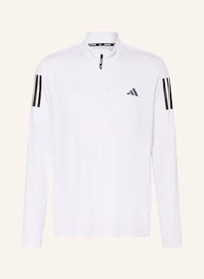 Adidas Koszulka Do Biegania Own The Run Half Zip weiss