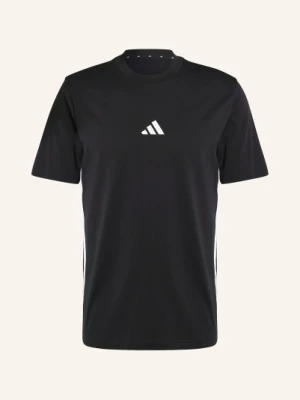Adidas Koszulka Essentials 3-Stripes schwarz CZARNY