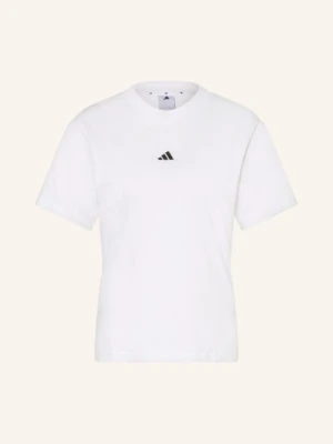 Adidas Koszulka Essentials Small Logo weiss