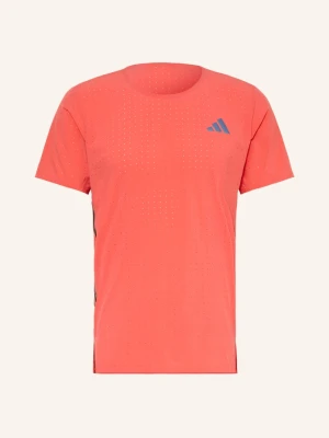 Adidas Koszulka Funkcyjna Adizero rot JASKRAWY POMARAŃCZOWY