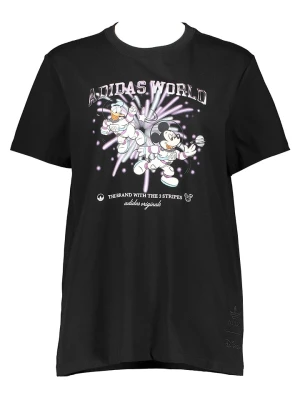 adidas Koszulka "Graphic" w kolorze czarnym rozmiar: 32