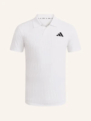 Adidas Koszulka Polo Funkcjonalna Freelift weiss