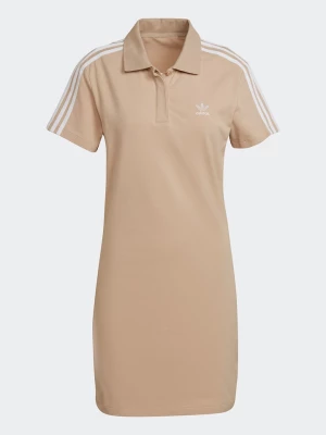 adidas Koszulka polo w kolorze beżowym rozmiar: 40