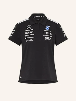 Adidas Koszulka Polo Z Dżerseju Mercedes - Amg Petronas Formula One Team schwarz