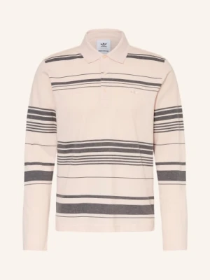 Adidas Koszulka Polo Z Pikowanym Wzorem Wales Bonner Regular Fit rosa