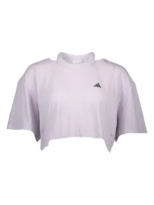 adidas Koszulka "Run Icons" w kolorze fioletowym do biegania rozmiar: M