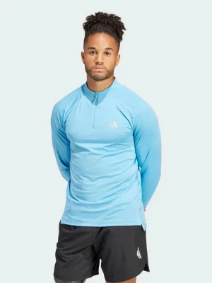 adidas Koszulka sportowa "GYM+" w kolorze błękitnym rozmiar: L