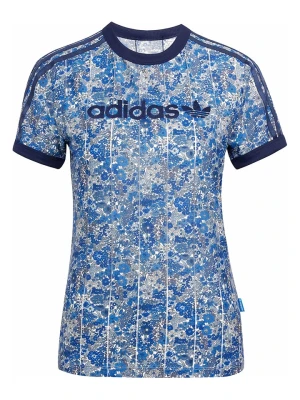 adidas Koszulka sportowa "Originals x Liberty Cali" w kolorze niebieskim rozmiar: XXS