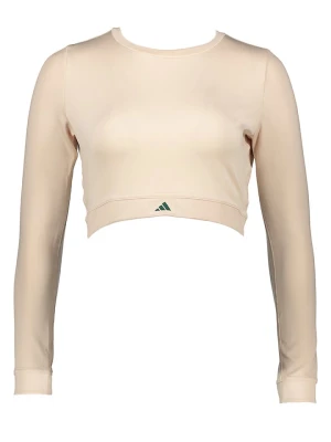 adidas Koszulka sportowa w kolorze beżowym rozmiar: XL