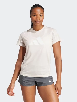 adidas Koszulka sportowa w kolorze kremowym rozmiar: XL