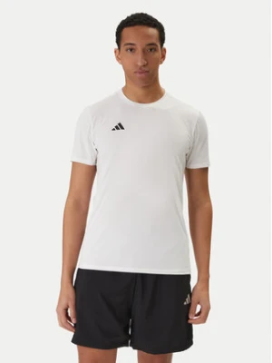 adidas Koszulka techniczna Adizero Essentials IN1157 Biały Slim Fit