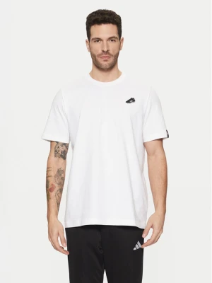 adidas Koszulka techniczna Copa Signature Graphic JJ1420 Biały Regular Fit