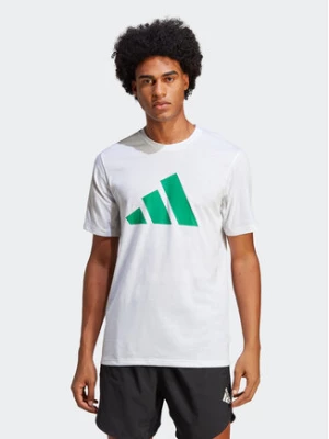 adidas Koszulka techniczna Essentials Feelready Logo IC1219 Biały Regular Fit