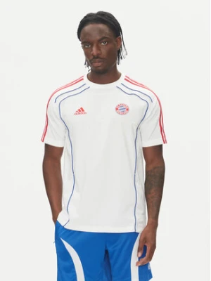 adidas Koszulka techniczna FC Bayern UBP JF0587 Biały Regular Fit