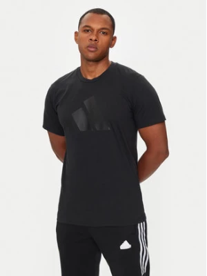 adidas Koszulka techniczna Feelready IB8274 Czarny Regular Fit