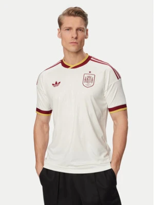 adidas Koszulka techniczna JN4397 Biały Slim Fit