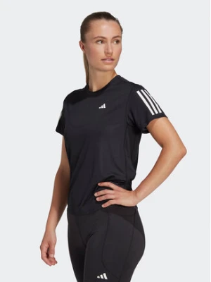 adidas Koszulka techniczna Own the Run T-Shirt IC5188 Czarny Regular Fit