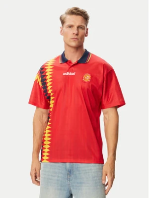 adidas Koszulka techniczna Spain Home Jersey 1994 JN3707 Czerwony Regular Fit
