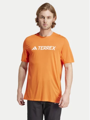 adidas Koszulka techniczna Terrex Multi Endurance Tech IY9427 Pomarańczowy Regular Fit