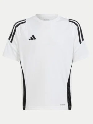 adidas Koszulka techniczna Tiro 24 Jersey IS1033 Biały Slim Fit