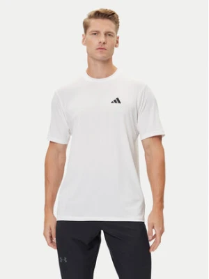 adidas Koszulka techniczna Train Essentials Stretch Training IJ7020 Biały Regular Fit