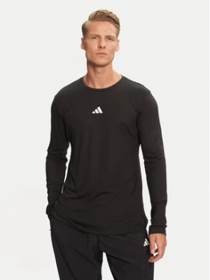 adidas Koszulka techniczna Workout IK9694 Czarny Slim Fit