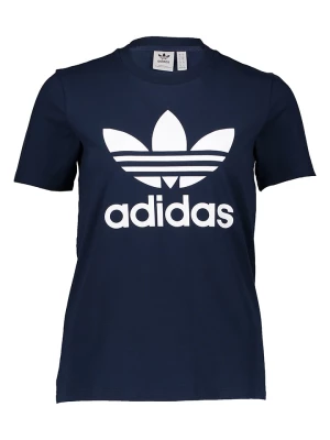 adidas Koszulka "Trefoil" w kolorze granatowym rozmiar: 34