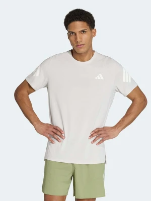 adidas Koszulka w kolorze beżowym do biegania rozmiar: M