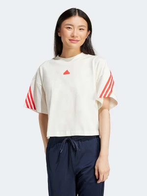 adidas Koszulka w kolorze biało-czerwonym rozmiar: XL
