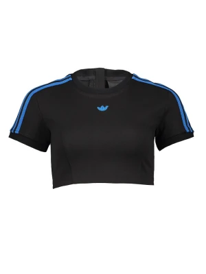 adidas Koszulka w kolorze czarno-błękitnym rozmiar: L