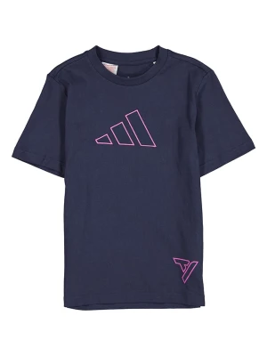 adidas Koszulka w kolorze granatowym rozmiar: 128