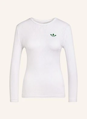 Adidas Koszulka Z Długim Rękawem 3/4 Sleeve Pro weiss