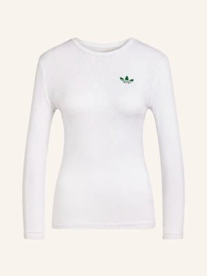 Adidas Koszulka Z Długim Rękawem 3/4 Sleeve Pro weiss