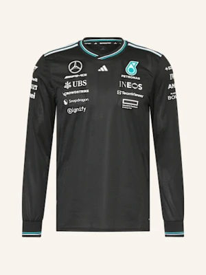 Adidas Koszulka Z Długim Rękawem Mercedes - Amg Petronas Formula One Team Driver schwarz