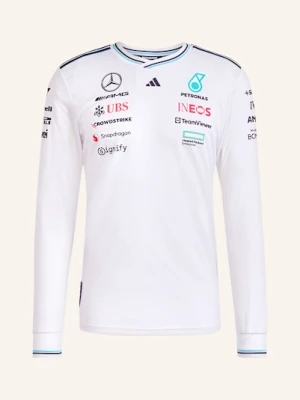 Adidas Koszulka Z Długim Rękawem Mercedes - Amg Petronas Formula One Team Driver weiss