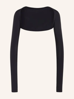 Adidas Koszulka Z Długim Rękawem Power Essential Shrug schwarz