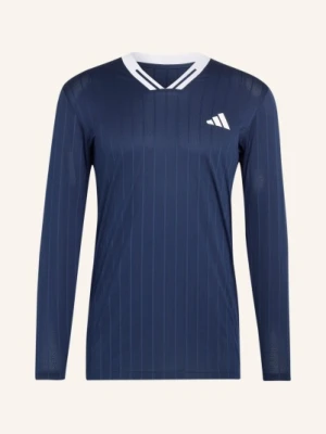 Adidas Koszulka Z Długim Rękawem Tennis Climacool blau