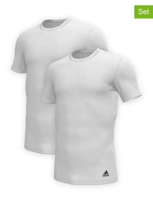 adidas Koszulki (2 szt.) w kolorze białym rozmiar: M