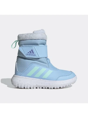 adidas Kozaki zimowe "Winterplay C" w kolorze błękitnym rozmiar: 35