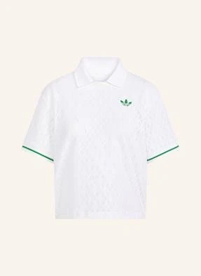 Adidas Krótka Koszulka Polo Tennis Climacool Polo Pro weiss