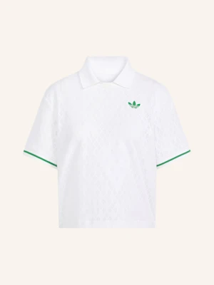 Adidas Krótka Koszulka Polo Tennis Climacool Polo Pro weiss