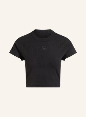Adidas Krótka Koszulka schwarz