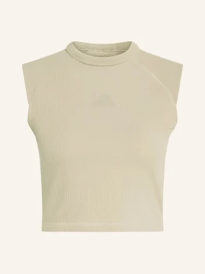 Adidas Krótki Top All Szn Z Alpaki gruen