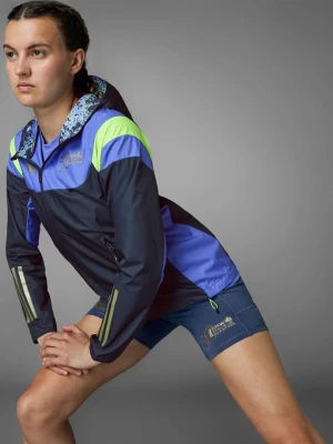 adidas Kurtka "BMW Berlin Marathon 2024 Legends" w kolorze granatowym do biegania rozmiar: XS